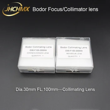 JHCHMX Fiber Laser Focus/Collimator Objektiv 0-2000W/6000W D30 F100/125/150/155/200mm Quartz kremenovim Za Bodor Fiber Laser Glavo