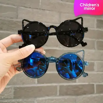 Srčkan Otroci sončna Očala za Dekleta Mačka Oči Otrok Očala Fantje UV400 Objektiv Srčkan Baby Očala Živali Risanka Odtenki Očala 2022