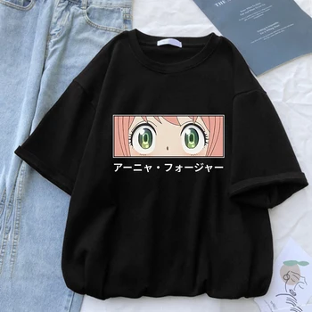 Spy X Družino, Ponarejevalec, Družino Umetnosti Anime Ženske T Shirt Dihanje Ulica T-Shirt Priložnostne Harajuku Tee Vrhovi Poletje Ulica Kratek Rokav