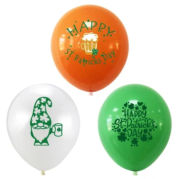 Vesel St Patricks Day Okraski Srečo, Zelena Clovers Latex Baloni Torto Pokrivalo Irski Dan Stranka Dekor Baby Tuš Odlikovanja