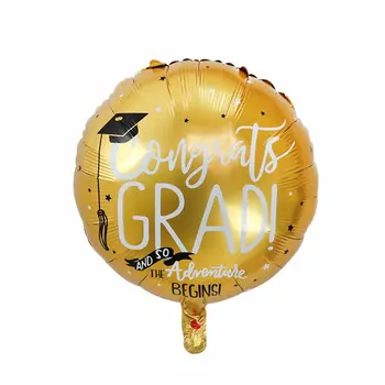 10pcs Diplomi Leta 2020 Darilo Čestitke za Podiplomski Folijo Zrak, Helij Baloni Diplomirani Diplomi Klobuk Stranka Dekoracijo Balon