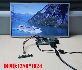 Komplet za N173FGE-L23/N173FGE-L11/N173FGE-L12 Krmilnik Odbor LCD LED plošča Zaslon HDMI+DVI+VGA 1600X900 40pin M. NT68676