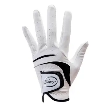 1pcs Jagnječje golf rokavice moški golf rokavice FJ golf rokavice udobno dihanje obrabo odporne rokavice za golf Pribor