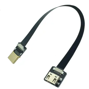 (A-A)FPV 5 cm - 1m FPC Traku Ravno 2.0 HDMI Kabel 4k/60Hz za HDMI-združljiv HDTV FPV Multicopter Fotografiranje iz Zraka
