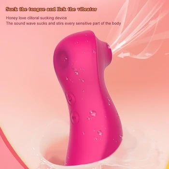 USB Charing Seks Sesanju Igrače Klitorisa Sesanju Vibrator Mehki Silikonski Močno Stimulacijo Ženske Zanič Masturbator Intimno Blaga