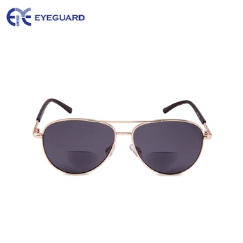 EYEGUARD Unisex Klasični Slog Bifocal sončna Očala Bralci Objektiv z UV400 Zaščito, na Prostem Obravnavi Očala za Moške in Ženske