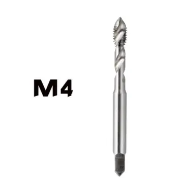 M3 M4 M5 M6 M8 Aluminija Spirala Tapnite Zlitine Posebne Žice Tapnete Dvakrat Goove Čip Odstranitev Visoke Kakovosti