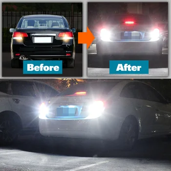 2pcs LED Povratne Svetlobe, Lexus GX470 GX460 Pribor 2003-2009 2011-2019 2013 2016 2017 2018 Backup Varnostno kopiranje Lučka