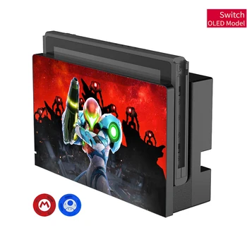 Trdo Lupino Faceplate za Nintendo Stikalo OLED Stojalo Kawaii TV Dock Znanja Zaščitna torbica za Nintendo Stikalo OLED Dodatki