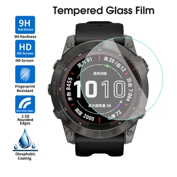 Kaljeno Steklo Film Za Garmin Fenix 7 6S 6x 5 Smartwatch Zaslon Protektorstvo Za Forerunner 245 945 Vivoactive 3 Pribor