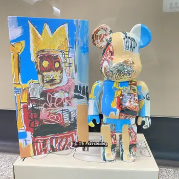 70 cm Bearbrick Slika Basquiat Zbirka 2. do 8. Generacije Toy Model Doma Okraski Okraski Fant Darilo Dekle Darilo Kawaii