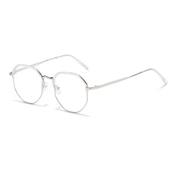 Iboode Končal Kratkovidnost očala Dioptrije Z -1.0 1.5 2.0 2.5 3.0 3.5 4.0 Retro Kovinski Pol Okvir Optičnega Kratkovidan Očala