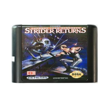 Strider Vrne 16 bit MD Igra Kartice Za Sega Mega Drive Za SEGA Genesis