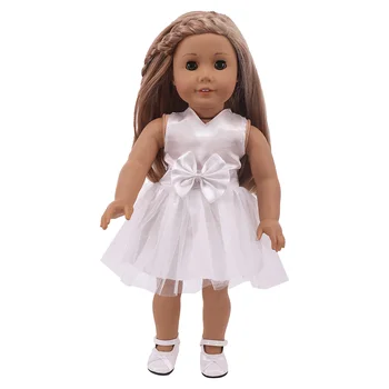 Baby Dekleta Oblačenja Lutke Obleko Dnevno Moda Obleko Za 18 inch Ameriški Lutka Dekle Dodatki 43 cm Dojenček Rodi,Generacije Darilo