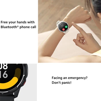 Xiaomi Watch S1 Aktivna Globalni Različici Mi Pametno Gledati GPS 1.43 AMOLED Zaslon Kisika v Krvi, 470mAh Bluetooth Telefonski Klic Smartwatch