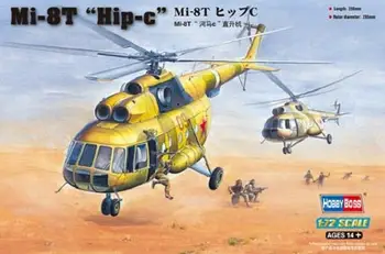 Hobbyboss model 87221 1/72 Obsega Mi-8T Hip-C Model Komplet