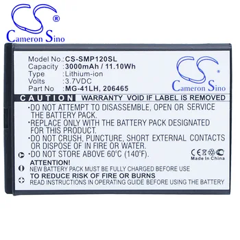 CameronSino Baterija za Spektri MobileMapper 10 MobileMap 20 Paše Spektri 206465 MG-4LH TS21878 GPS Navigator Baterijo 3000mAh