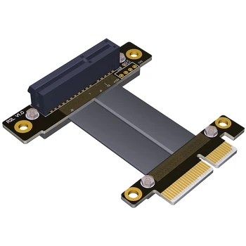 Extender Pretvorbo Riser Card PCIe 3.0 x4 Podaljšek 32 G/sbt 4x PCI Express Grafično SSD RAID Navpično 90 R22SL / 270 R22SR