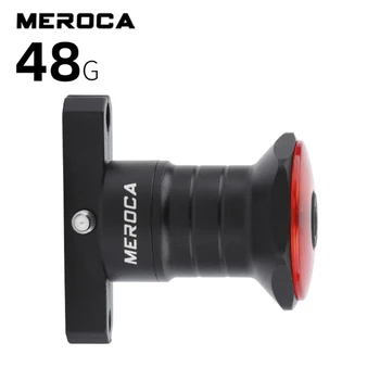 MEROCA WR15 Izposoja Smart Auto Zavora za Zaznavanje Svetlobe IPX6 Nepremočljiva USB Polnjenje Kolesarska Luč Kolo Zadaj Lučka MTB Dodatki