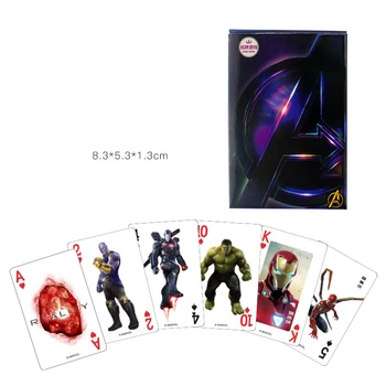 Avengers Marvel Spiderman, Iron Man, Zabava Odbor Uno Igre Zabavno Poker, Igralne Karte Darilo Polje Uno Kartica Igre Igrača Darilo