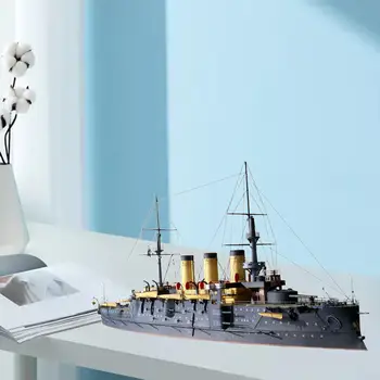 1: 250 Carja Mornarica ruske Oslyabya Ladje 3D Kit Papir Model DIY Igrača Rusija Ladjevja