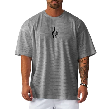 Teče Majice uvježbavanje Majice poliester moška Majica za Šport za Moške, ki Teče T-Majice Quick Dry Šport T-Majice Fitnes Gymwear