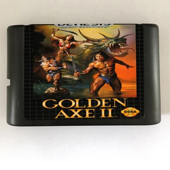 Golden Axe II Igre Kartuše Najnovejši 16 bit Igra Kartice Za Sega Mega Drive / Geneza Sistem