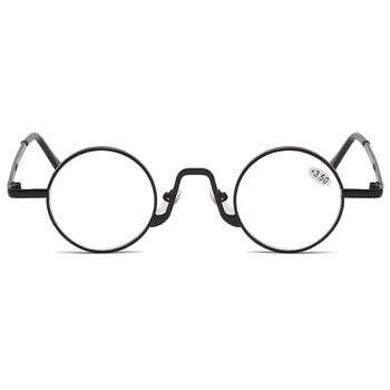 Ahora Retro Majhen Okvir Krog Obravnavi Očala Ženske&Moških Zlitine Presbyopic Očala Z Dioptrije +1.0+1.5+2.0+2.5+3.0+3.5+4.0
