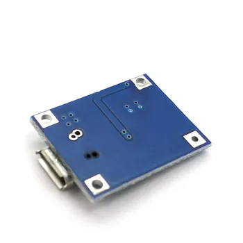 Micro USB 5V 1A 18650 TP4056 Litijeva Baterija, Polnilnik Modul za Polnjenje plošče Z Zaščito Dual Funkcije 1A Li-ion