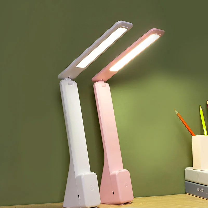 LED Dormitorij Lučka Prosto Zložljive Smart Touch Tonika LED Desk Žarnice, Velika Zmogljivost Baterije Majhna Nočna Lučka Za Študij Branje 0