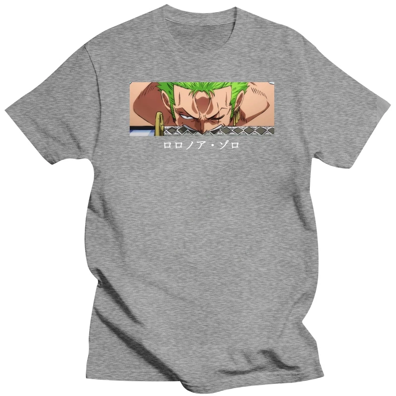 Roronoa Zoro Anime Print majica s kratkimi rokavi moški Poletje Japonski ulične moške kratke oplaščeni t-shirt Moda Svoboden priložnostne tshirt moški zgornji deli oblačil 0