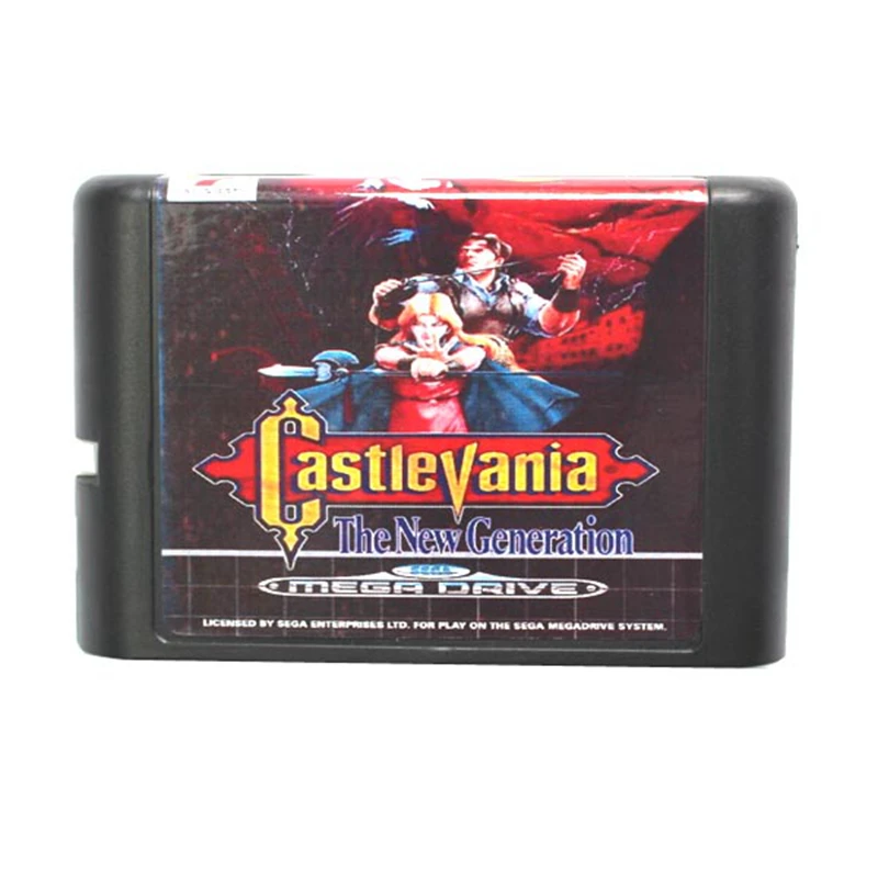 Castlevania Nova Generacija 16 Bit Igra Kartice Za Sega Mega Drive & Sega Genesis 1
