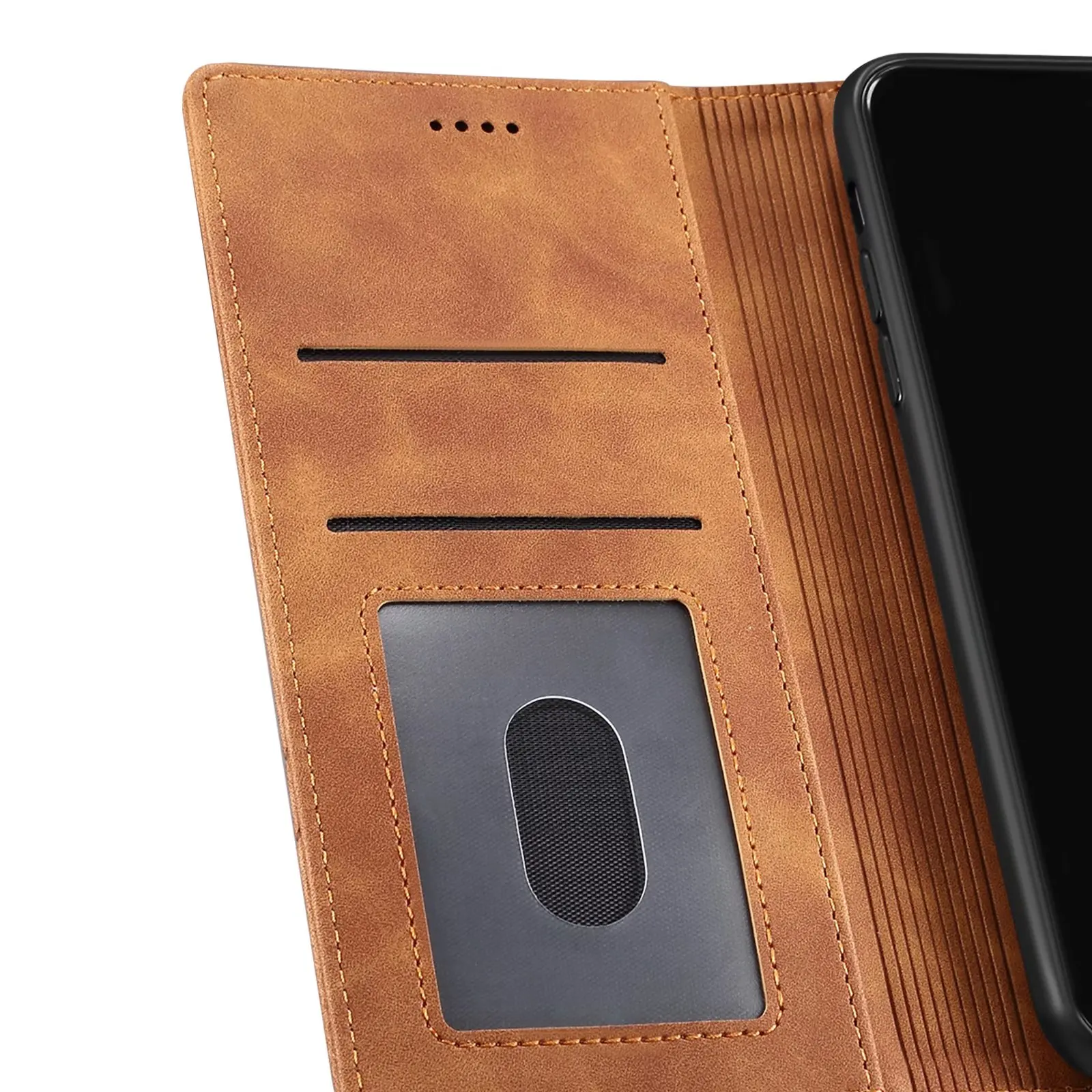 Za Samsung Galaxy S8 S9 S10 S20 Plus Usnja Flip Book Denarnice Stojalo Telefon Primeru Kritje Za A20E A21S A11 A21 A31 A41 A51 Coque 3