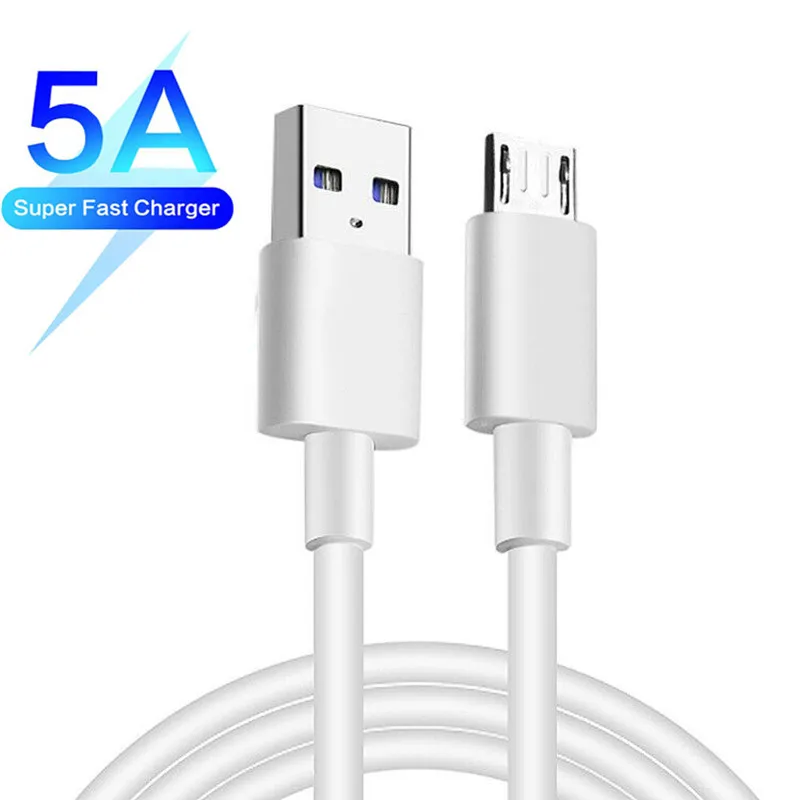 5A Mikro USB Kabel, Hitro Polnjenje, Polnilnik, kabel Za Samsung Redmi Android Mobilni Telefon dodatna Oprema Podatkovni Kabel mikro Žice Kabel 3
