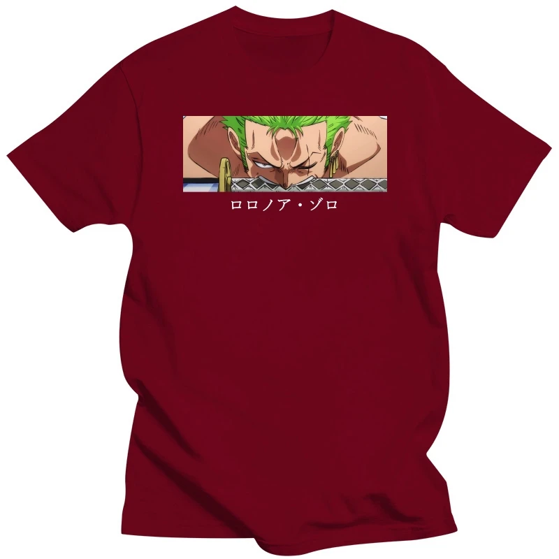 Roronoa Zoro Anime Print majica s kratkimi rokavi moški Poletje Japonski ulične moške kratke oplaščeni t-shirt Moda Svoboden priložnostne tshirt moški zgornji deli oblačil 3