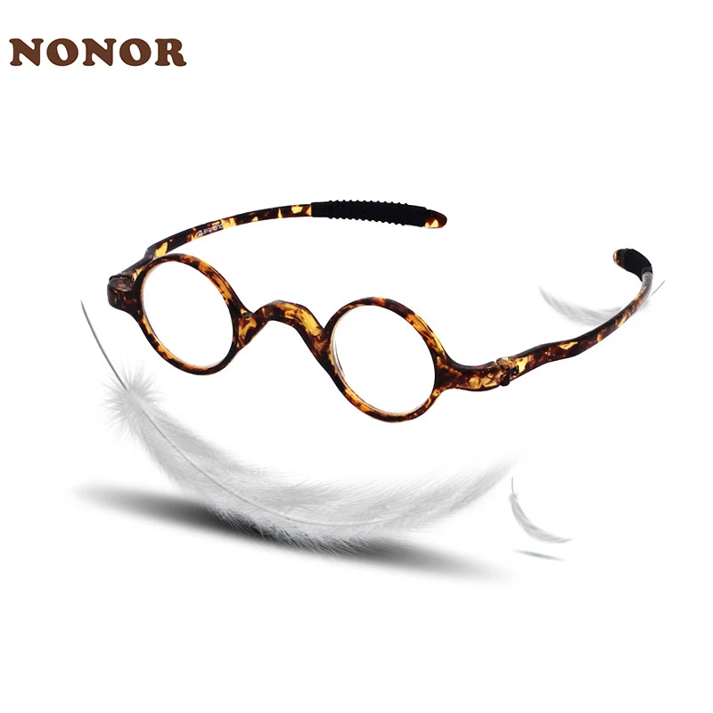 NONOR Ultra Lahka za Branje Očala Vratu TR90 Okoli Moške, Za Ženske Ogrlica Presbyopic Očala S Premičnim 4